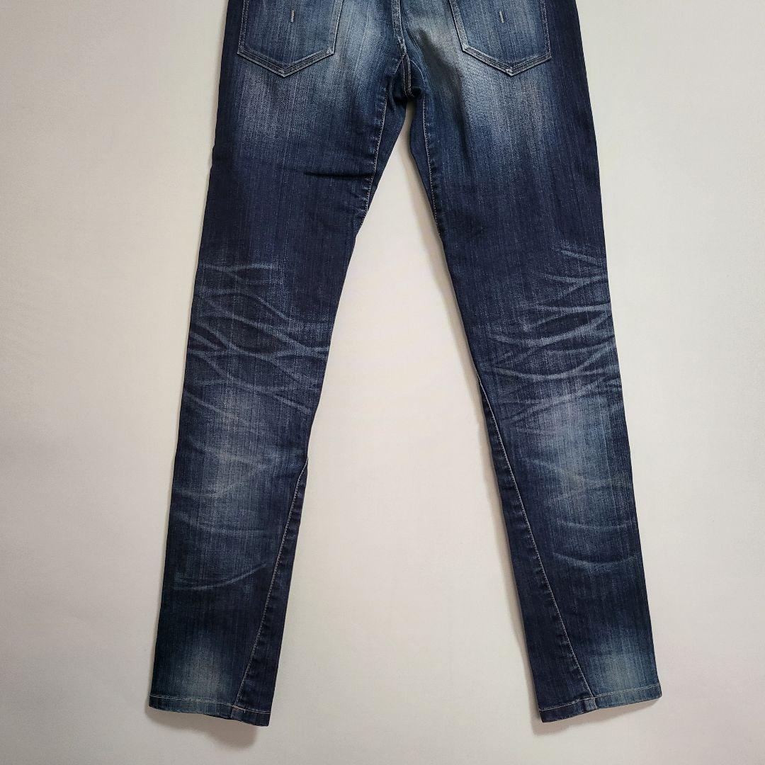 超美品☆TORNADO MARTヒゲ スキニー ダークブルーお兄系Lサイズ