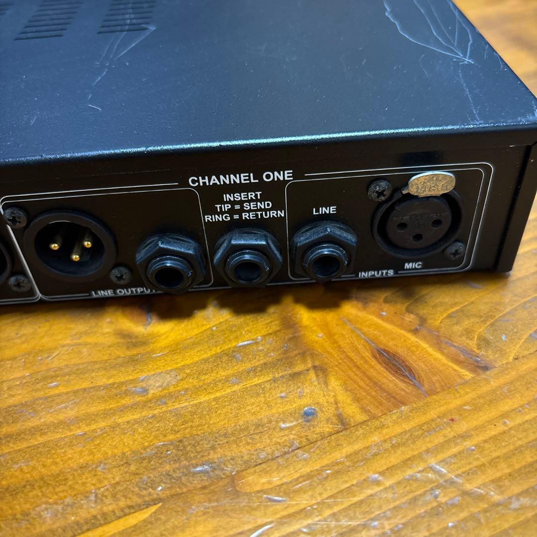 dbx 386 デュアルマイクプリアンプ ジャンク