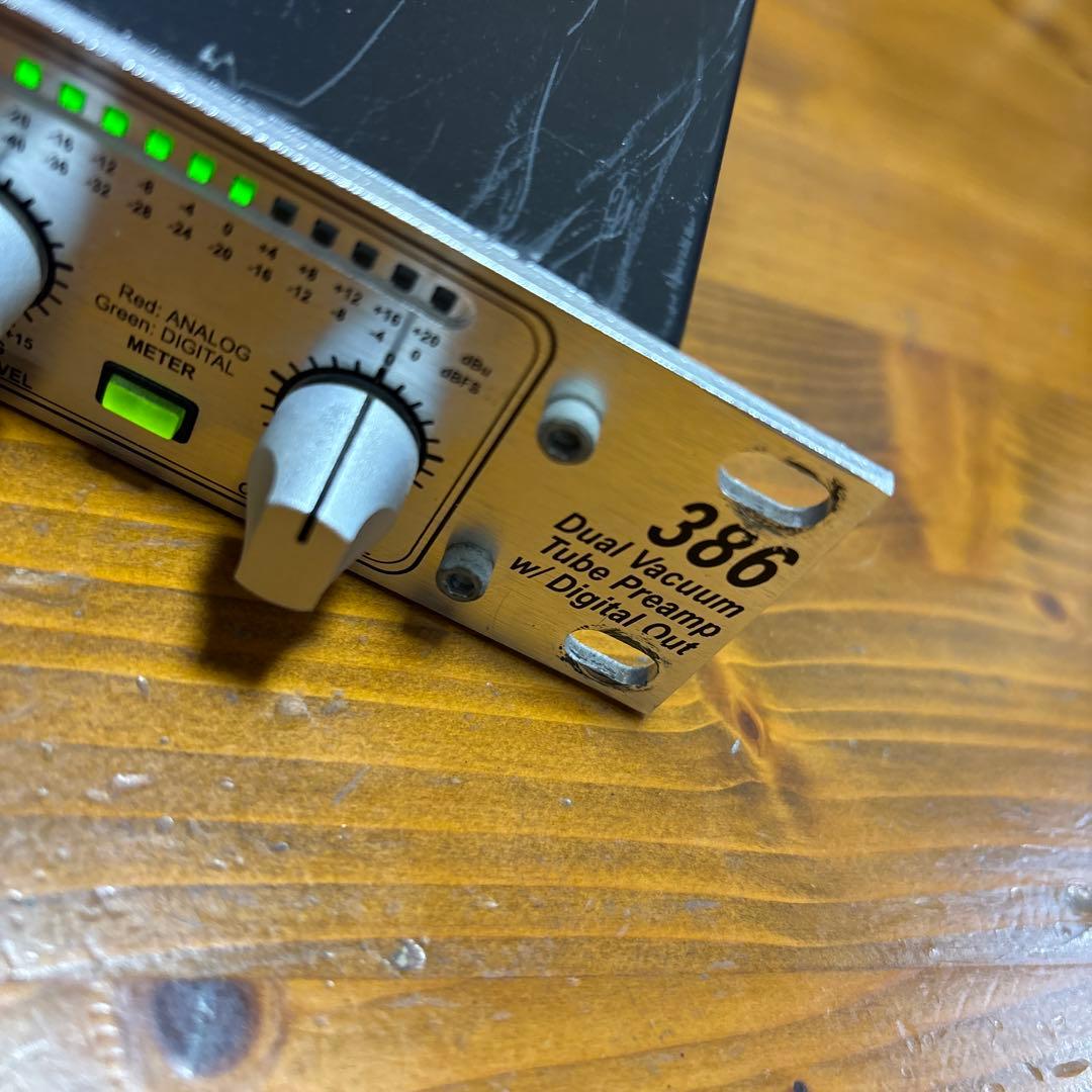 dbx 386 デュアルマイクプリアンプ ジャンク