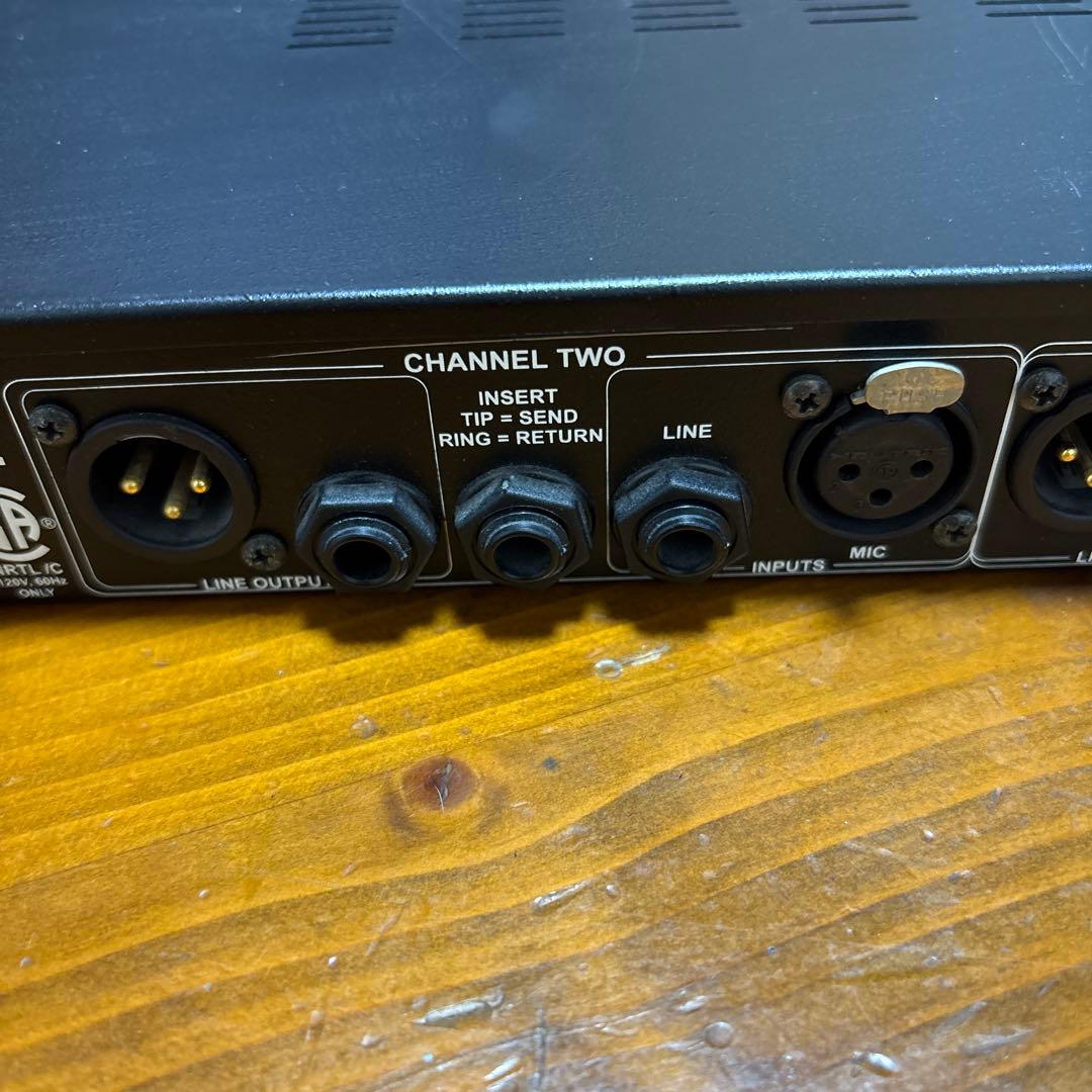 dbx 386 デュアルマイクプリアンプ ジャンク