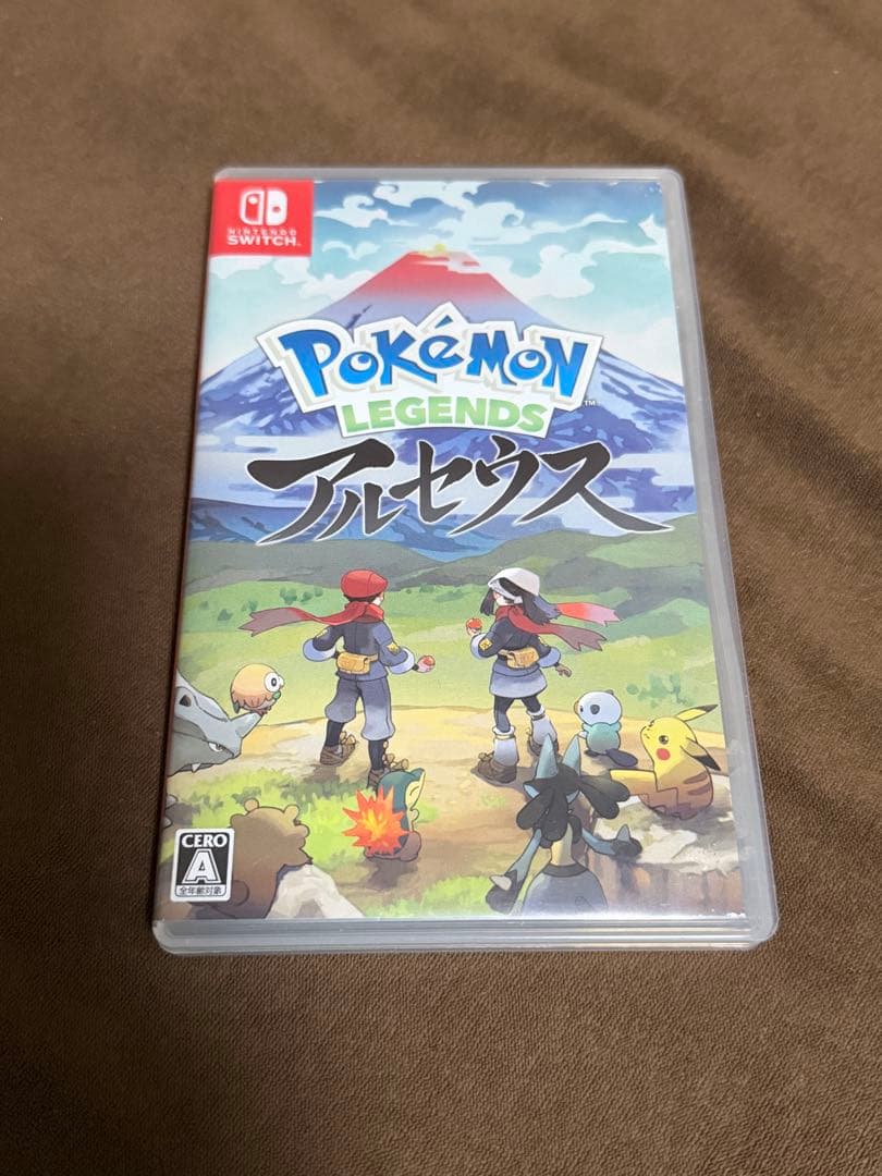 gen gaSwitch本体 箱ドック、ポケモン アルセウス付 セット