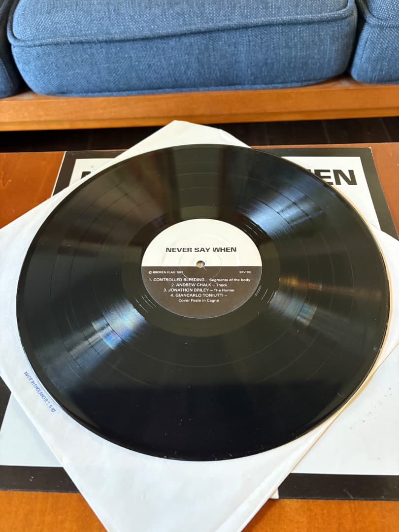 洋楽 Broken Frag(V.A.)/Never Say When/BVF8