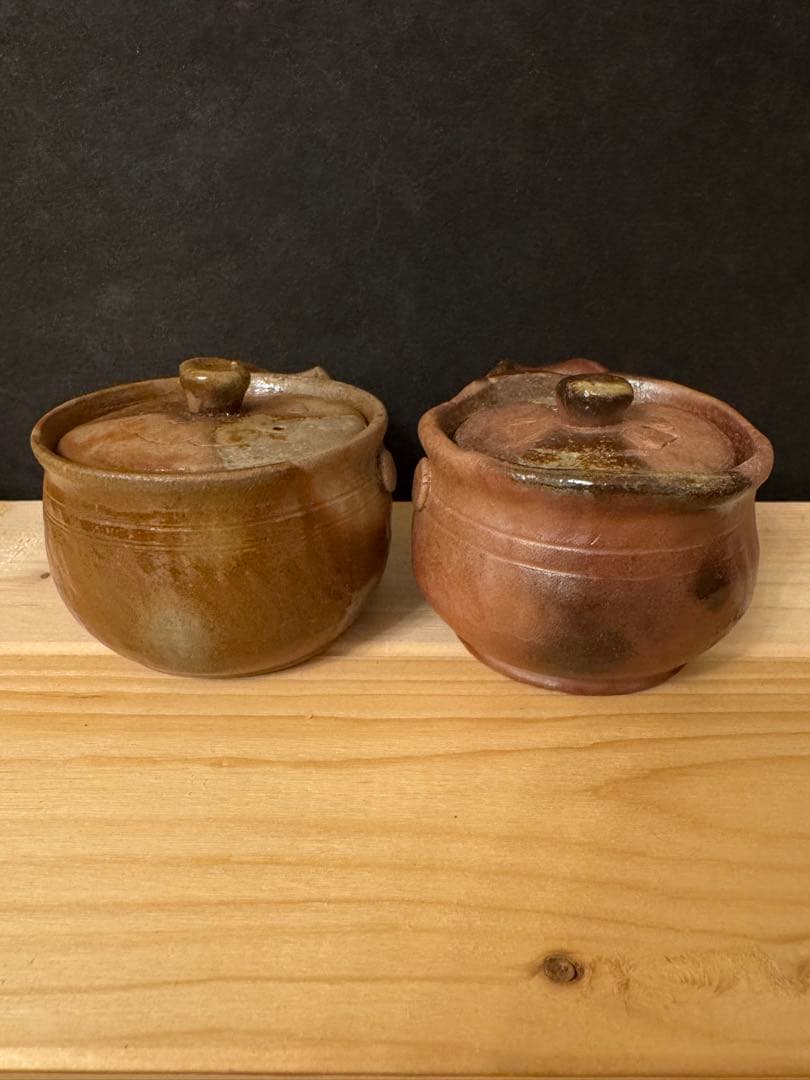 蔵出し品 備前焼 宝瓶 作家造 煎茶道具