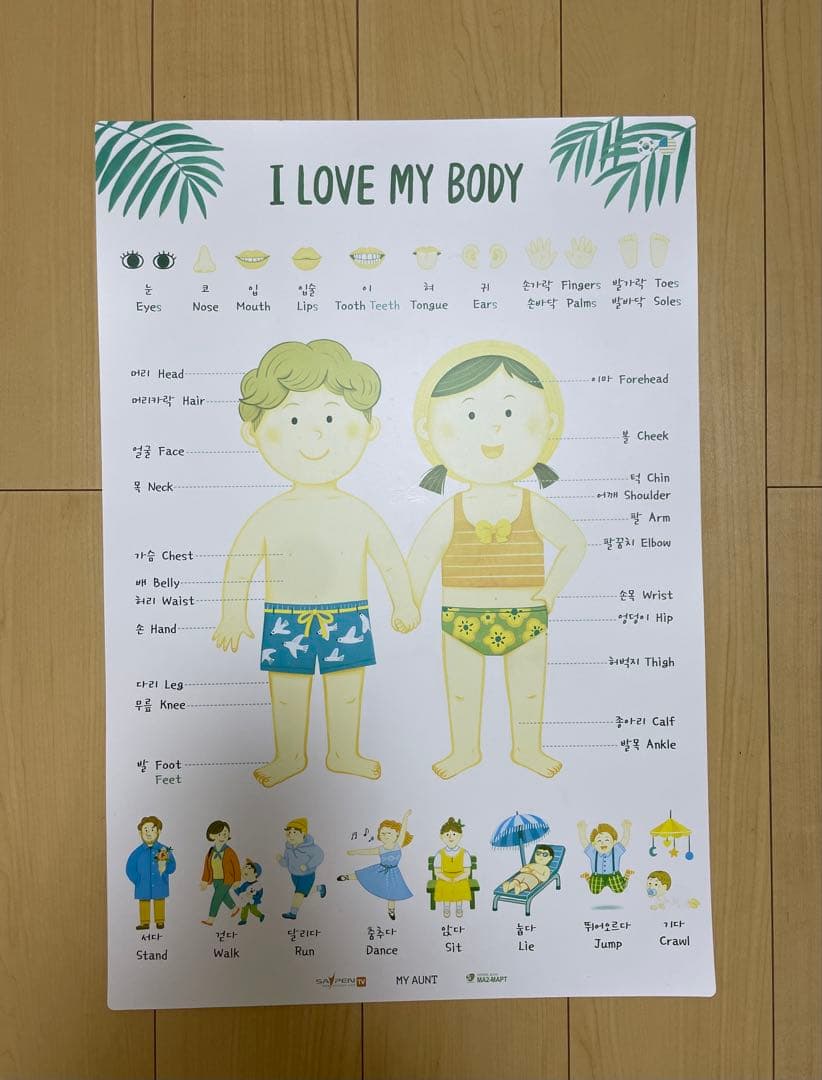 子供 乳児 イラストポスター9枚セット