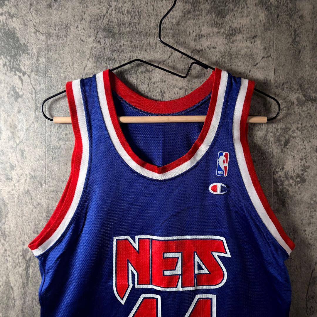 チャンピオン★激レア USA製 NBA ネッツ ブラッドリー バスケシャツ L