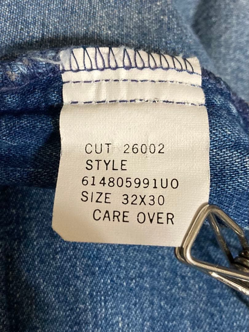 90s ラルフローレン デニムスラックス USA製 ポロデニム 2タック W32