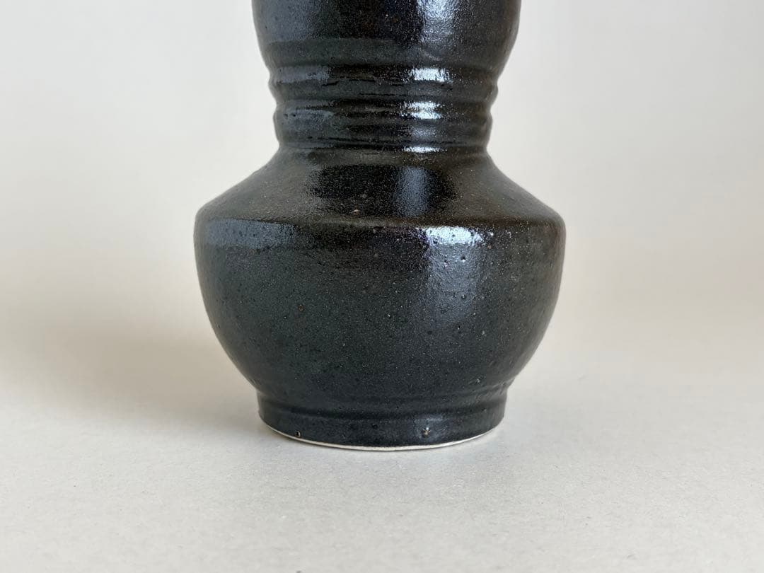 小橋川源慶 ゲンケイ 渡名喜瓶 沖縄 壺屋焼 やちむん 酒器 徳利 花生け 花瓶