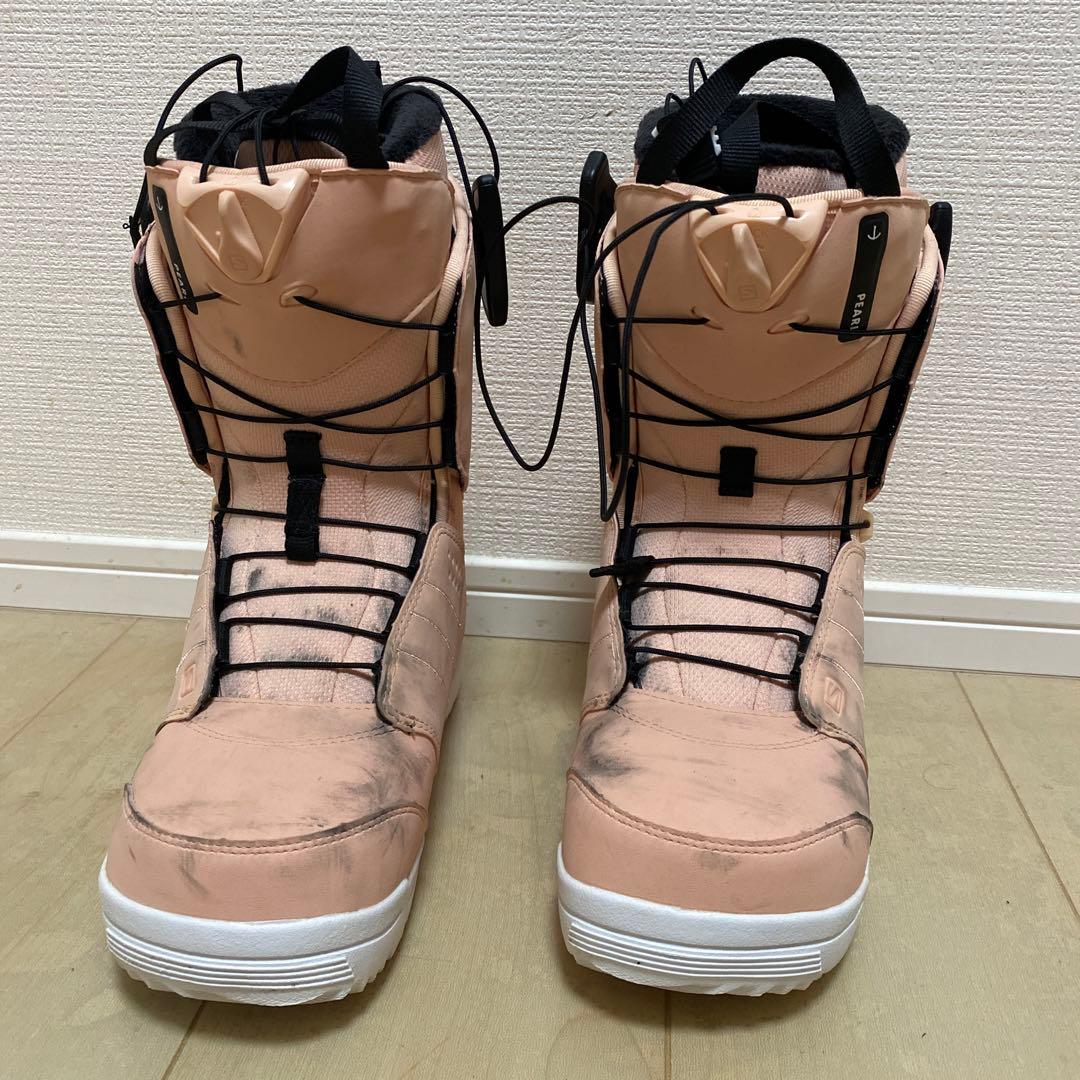 【即日発送_送料無料】SALOMON スノボブーツ PEARL 24.5cm
