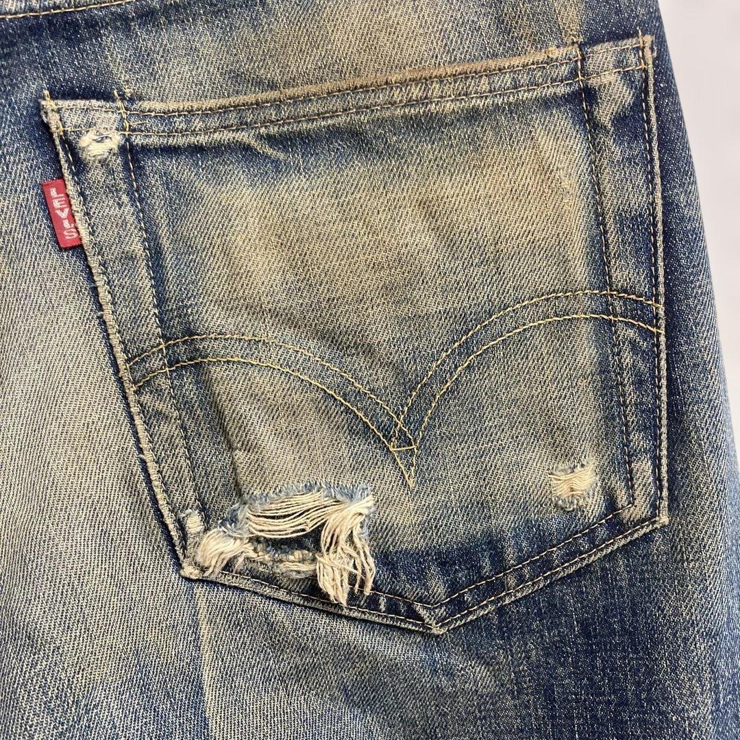 90s リーバイス 702 W32 L36 日本製 BigE Ｖステッチ