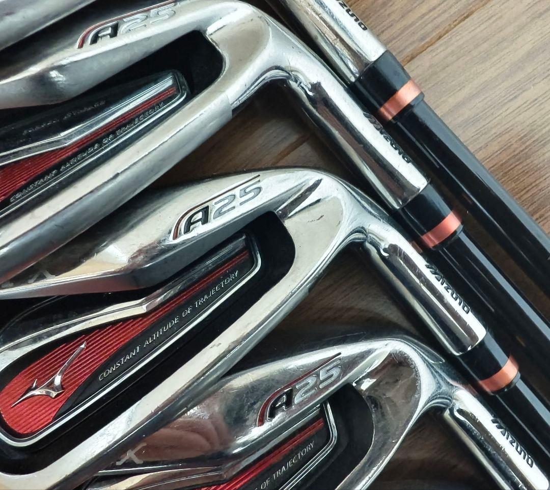 ミズノ JPX A25 アイアンセット6本 5〜9.P