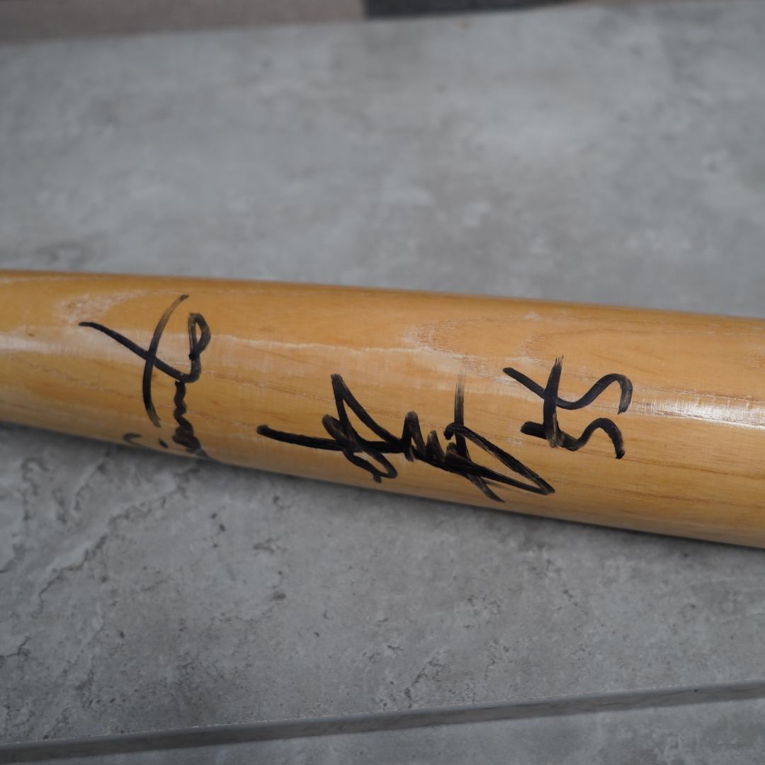 1993年　ルーキーイヤー　松井秀喜　実使用/支給品　木製バット　巨人　読売