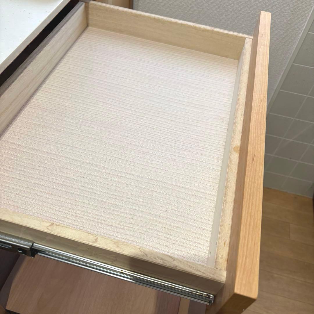 【9月26日迄】dinos キッチンカウンター アルダー 材 人工大理石 144