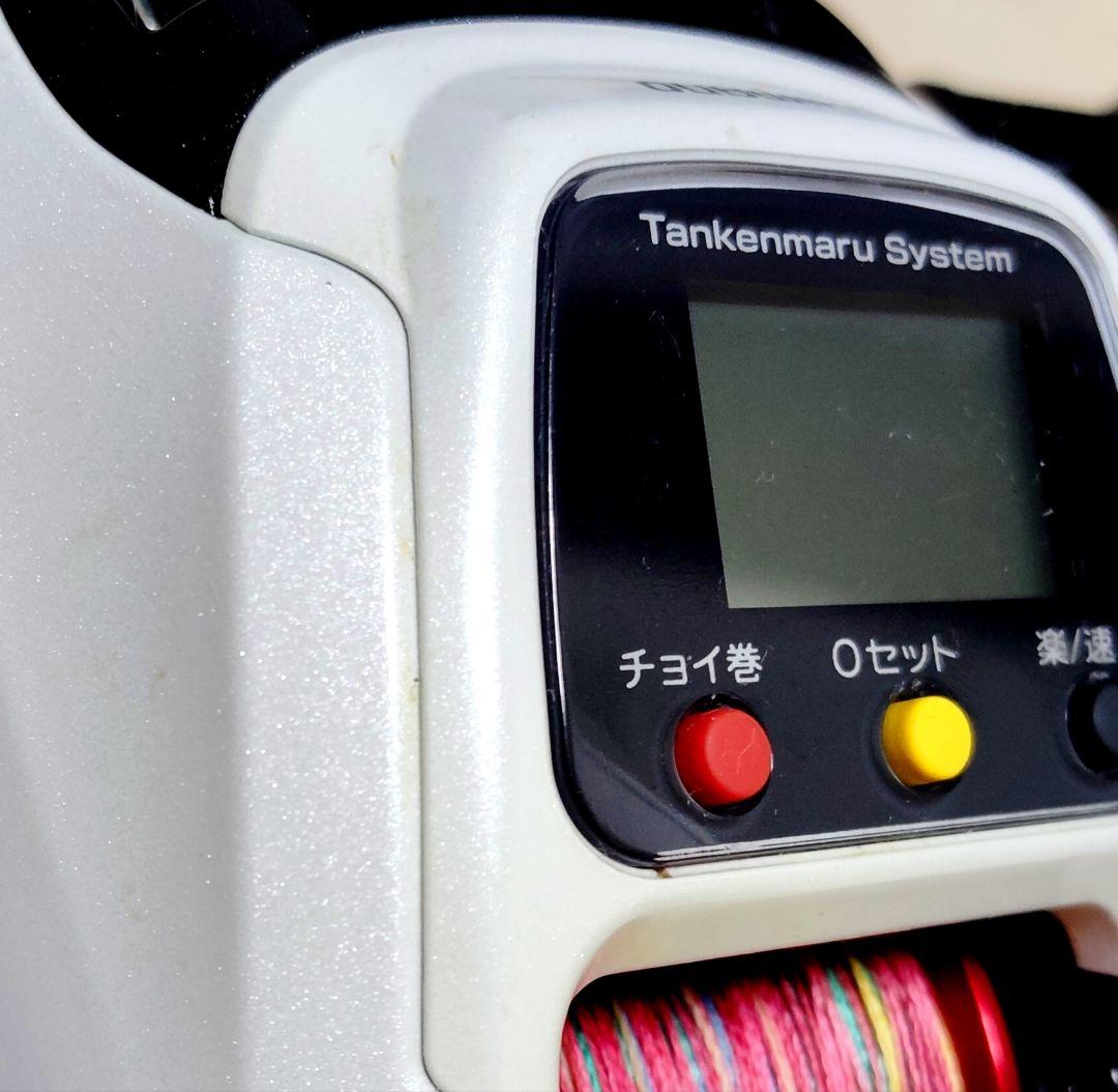 シマノ電動リールプレイズ1000美品 未使用のシマノ純正ブラックパワーコード付き