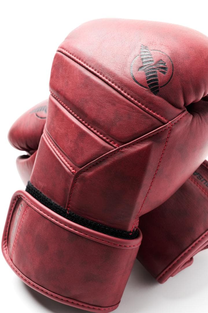 【美品】HAYABUSA ボクシンググローブ 12oz クリムゾン T3 LX