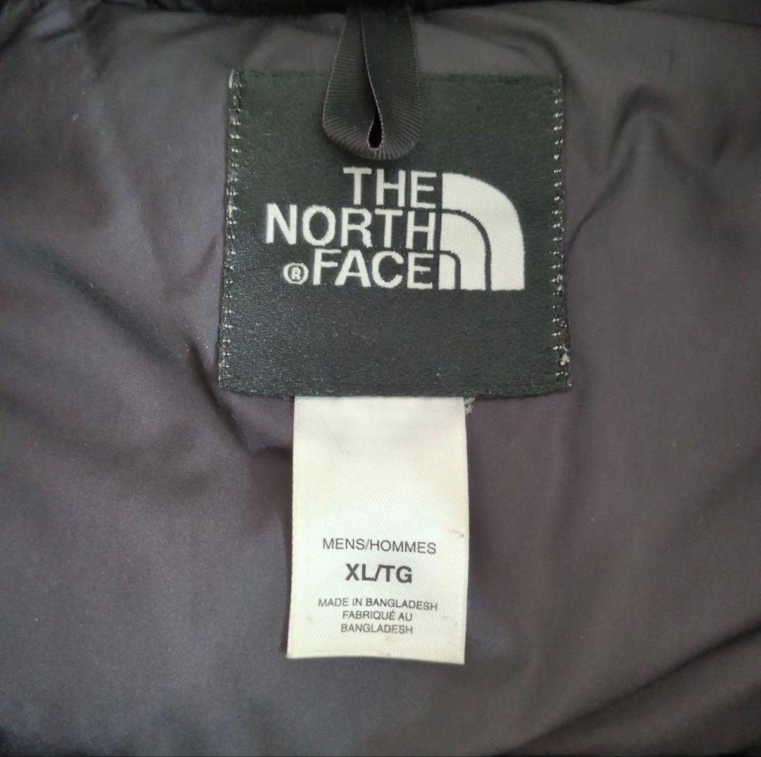 XL 美品 センターロゴ NORTH FACE ヌプシ ダウンベスト 黒 ノース
