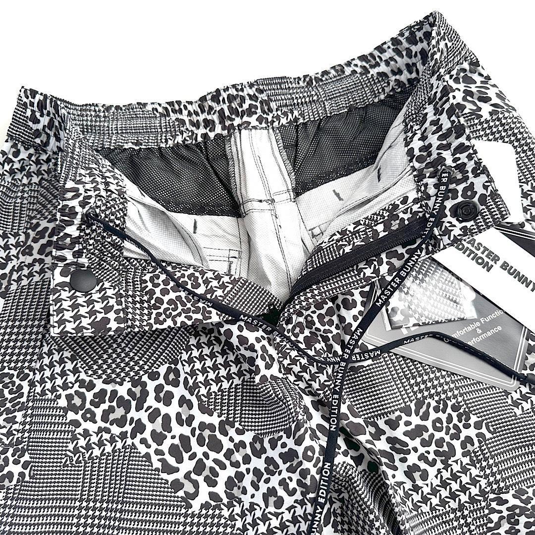 647 マスターバニー レインウェア上下セット グレンレオパード柄 サイズ0 S