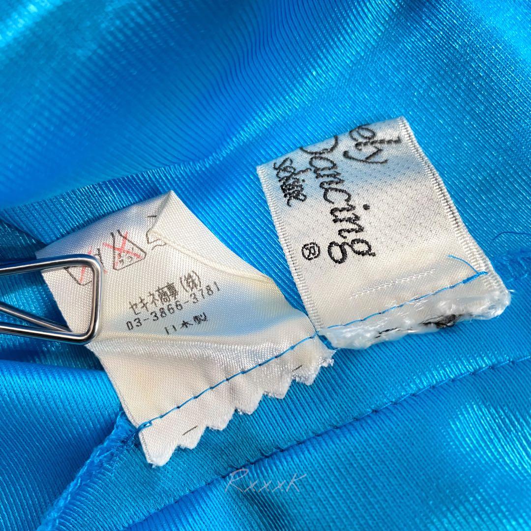 sekine セキネ 高級 社交ダンス ドレス 衣装 ワンピース 青