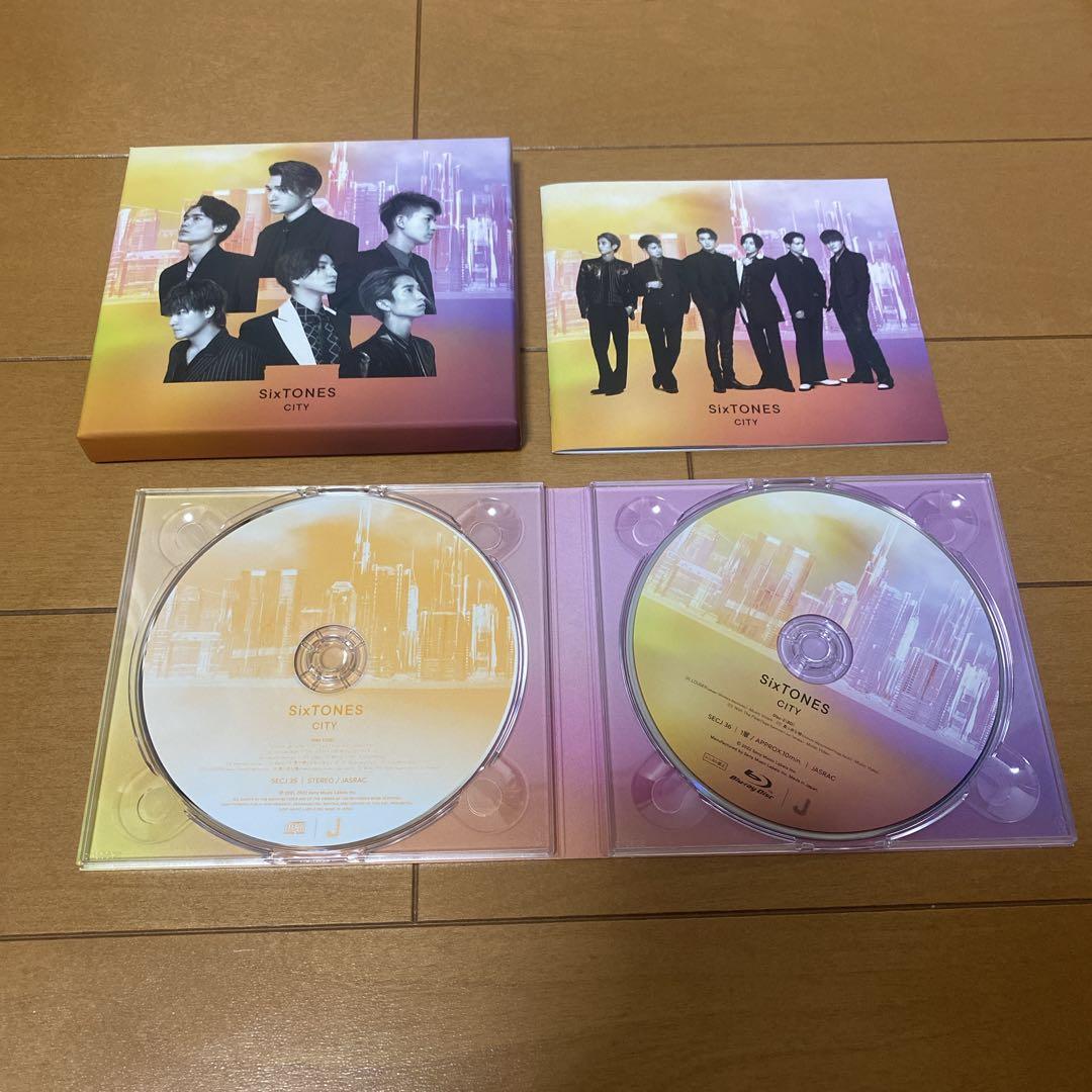 SixTONES アルバム　シングル　まとめ売り　1st city マスカラ