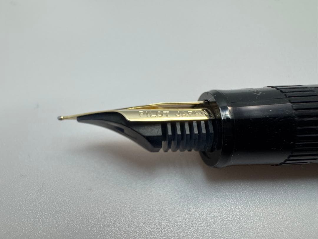 パイロット ジャスタス 95 ストライプ FM ブラック 万年筆