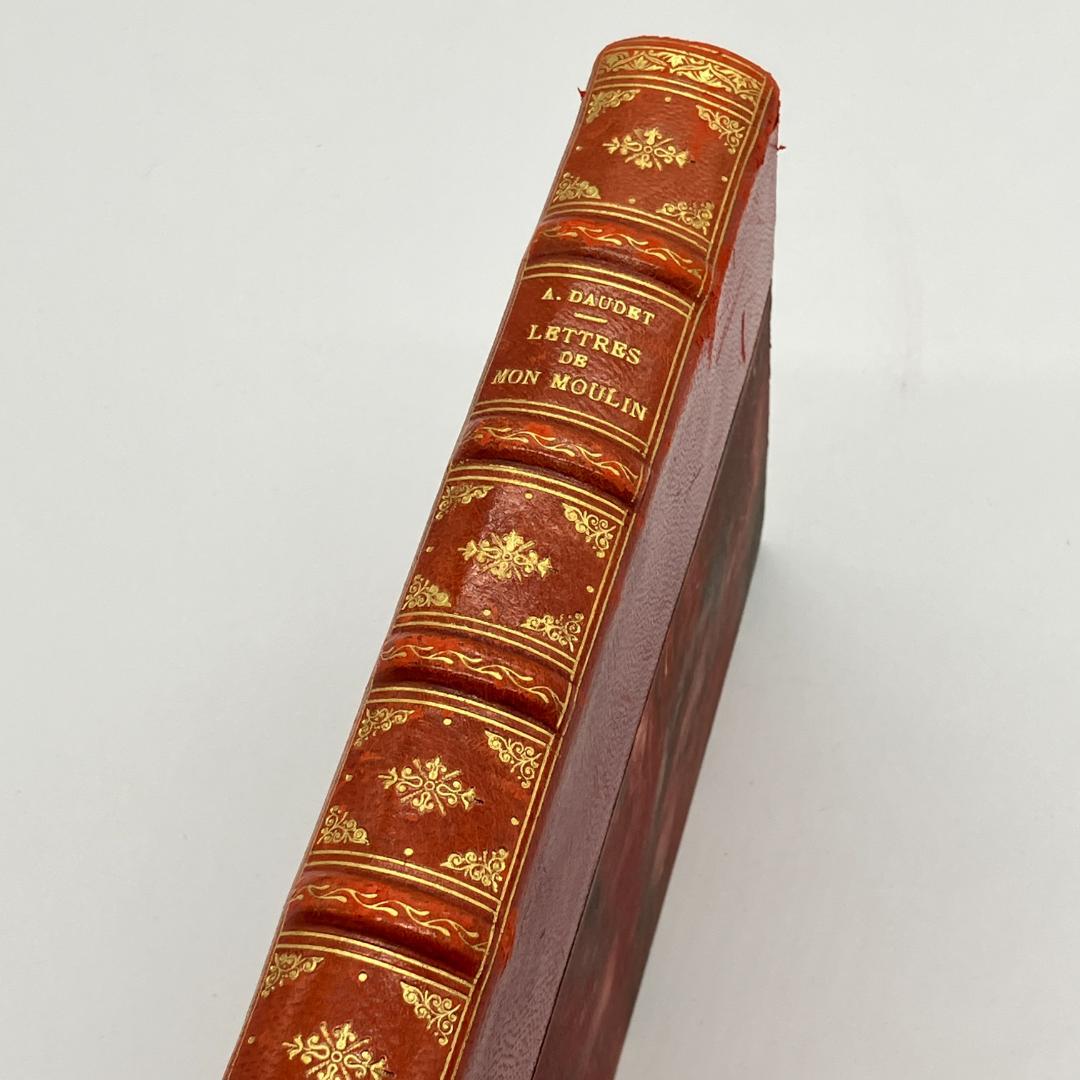 美革装丁　挿絵本　A.E.マルティ　風車小屋便り　1947年 フランス語　限定