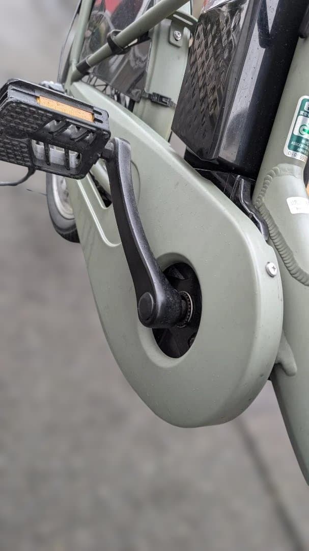 パナソニックギュットクルームFDX電動自転車20型3段16Ahマットオリーブ美品