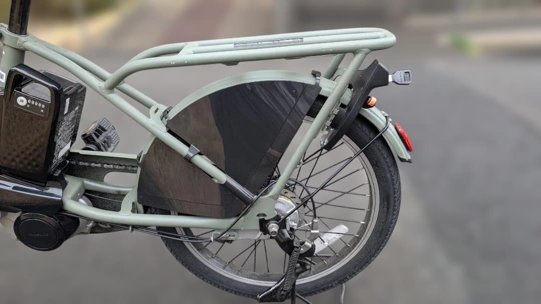 パナソニックギュットクルームFDX電動自転車20型3段16Ahマットオリーブ美品