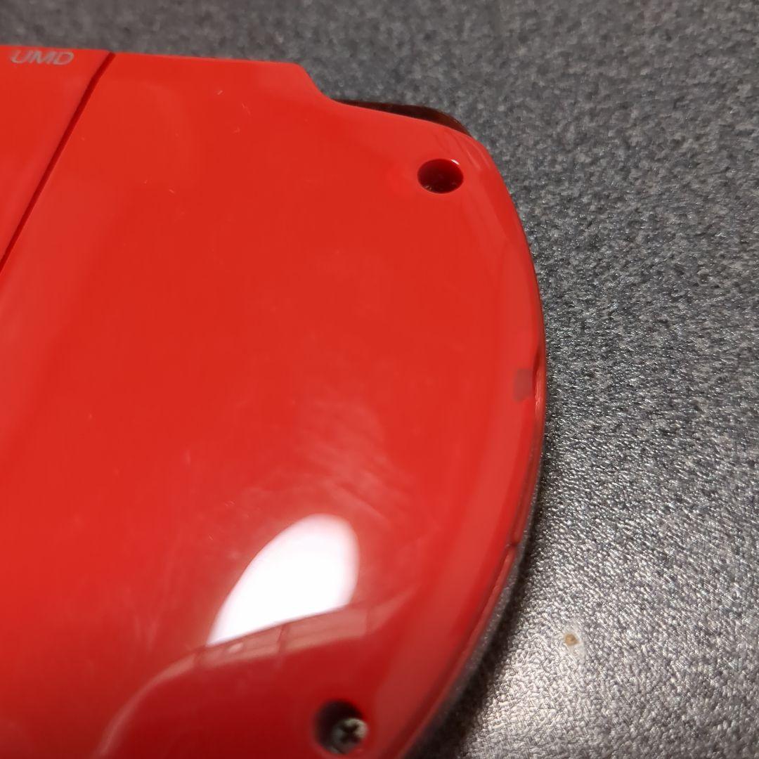 ネ*モ様 ★起動OK ＋ ソフト2枚つき★PSP 3000　本体　赤黒