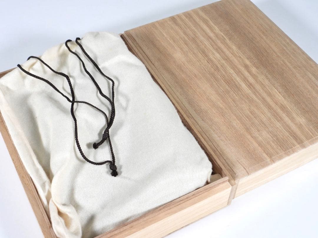 本真珠　パール　グレー ハンドバッグ 木箱付き