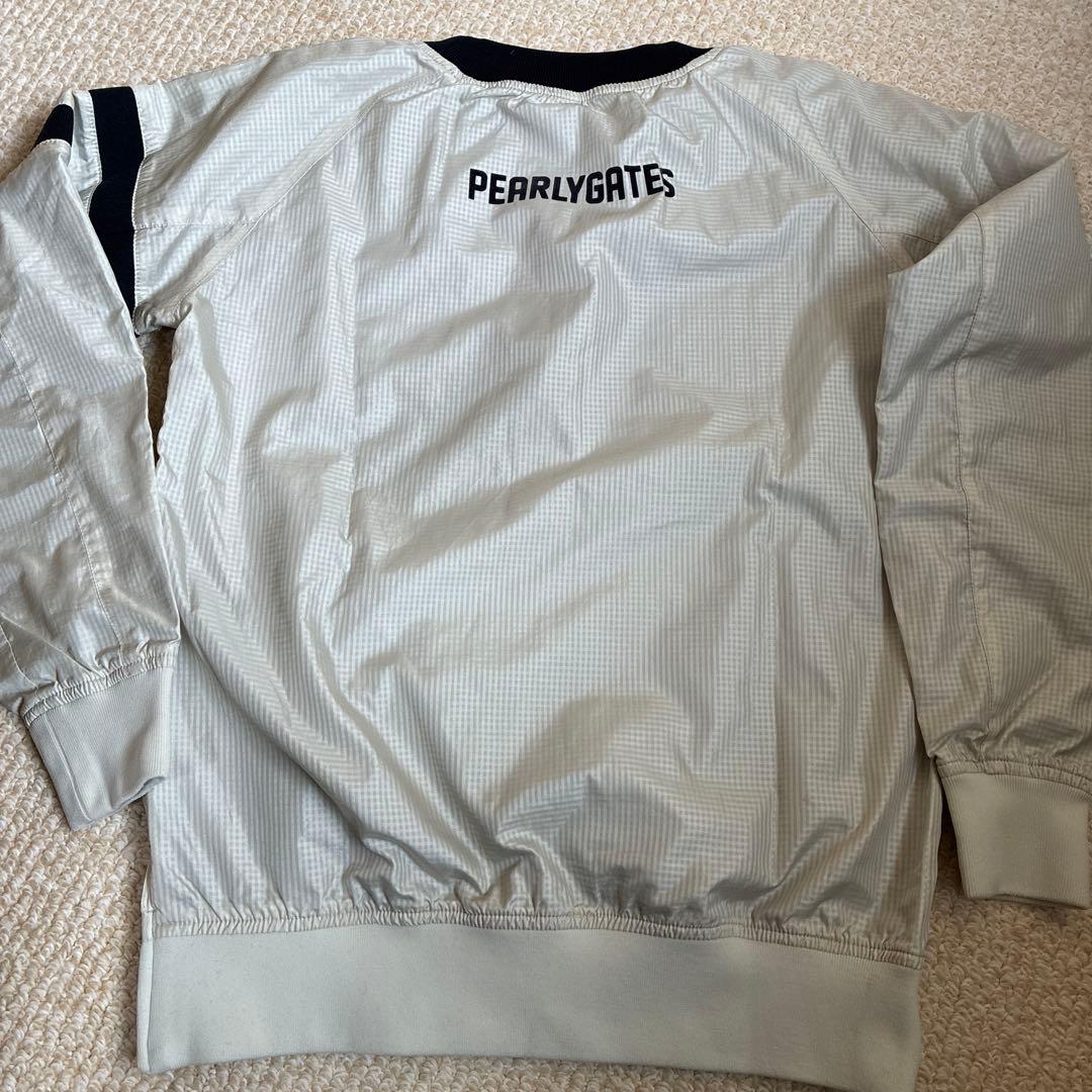 PEARLY GATES 長袖ジャケット 89 スニード　裏起毛　オフホワイト