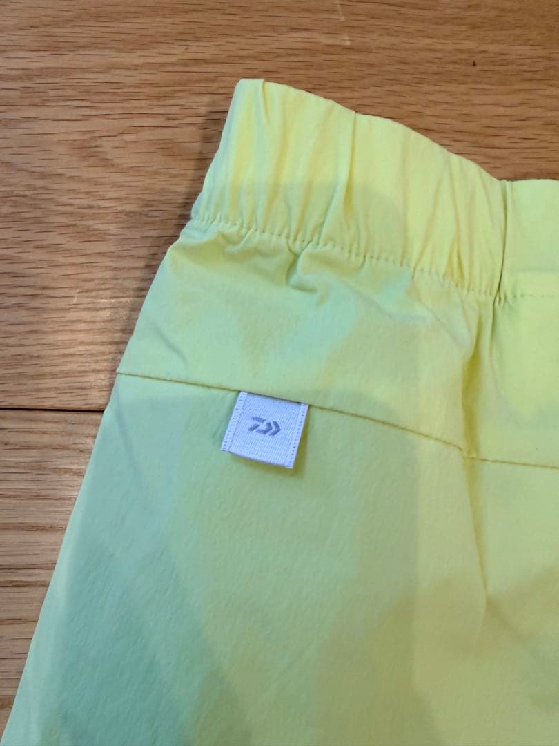 Daiwa イエロー Lサイズ ハーフパンツ