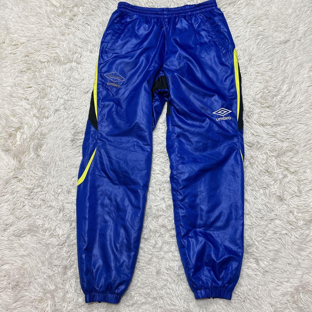 UMBRO アンブロ　刺繍ロゴ　ナイロンジャケット　パンツ　セットアップ　ピステ