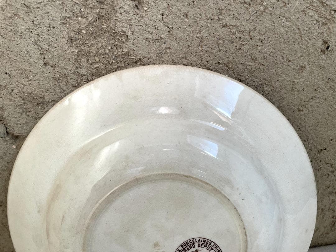 E.Bourgeois エミールブルジョワ　深皿/フランスアンティーク