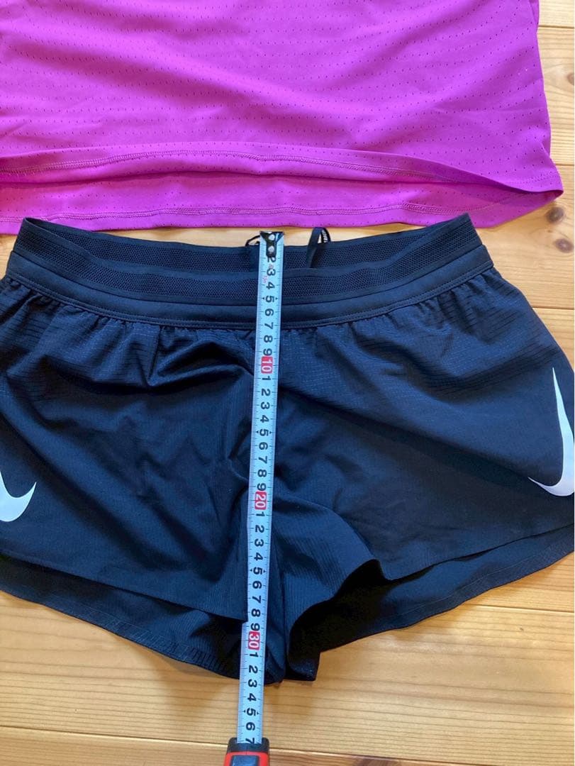 【美品】NIKE エアロスイフト シングレット L ＋ ランパン セット