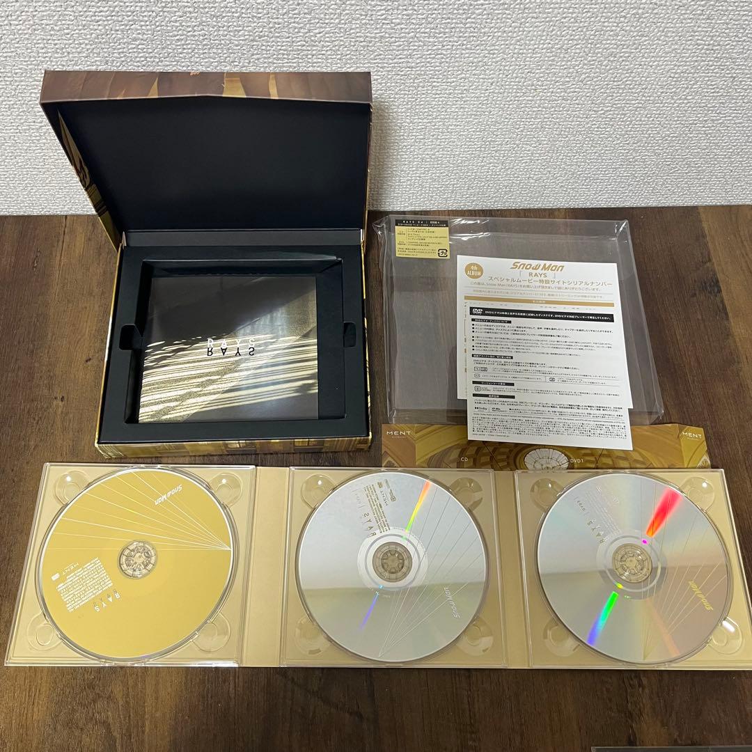 【先着特典付】 Man RAYS 初回盤A B 通常盤 CD＋DVD