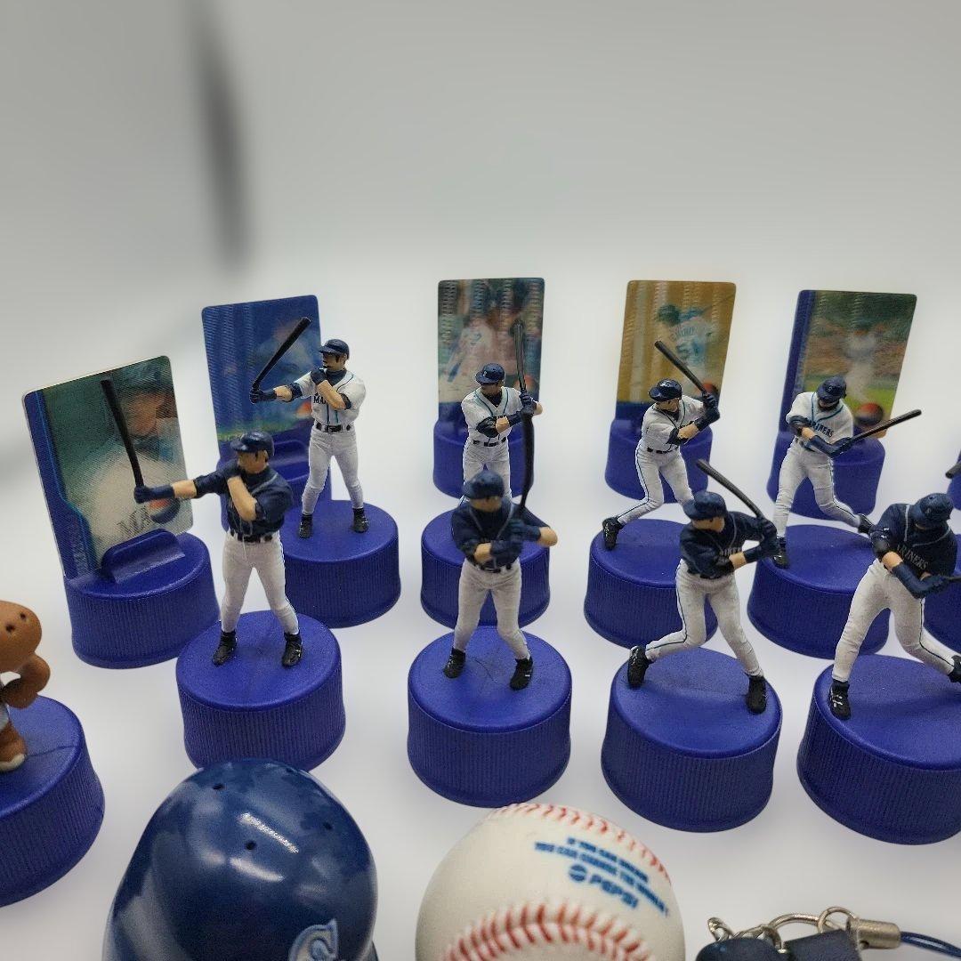 イチロー ボトルキャップなどミニフィギュアセット