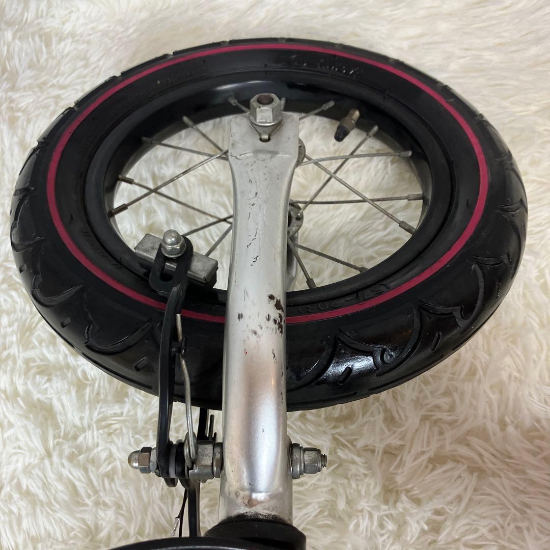 へんしんバイク 12インチ ピンク スタンド付き