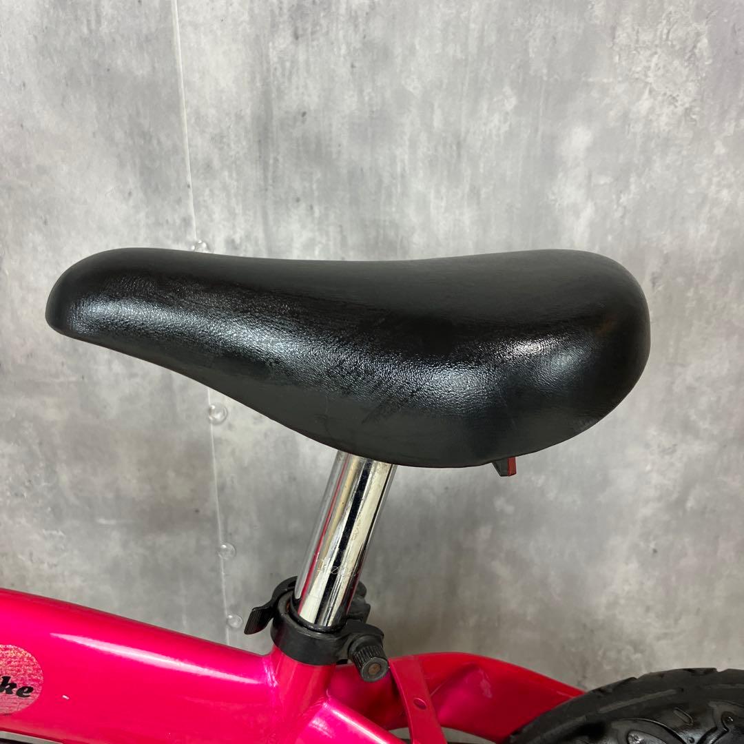 へんしんバイク 12インチ ピンク スタンド付き