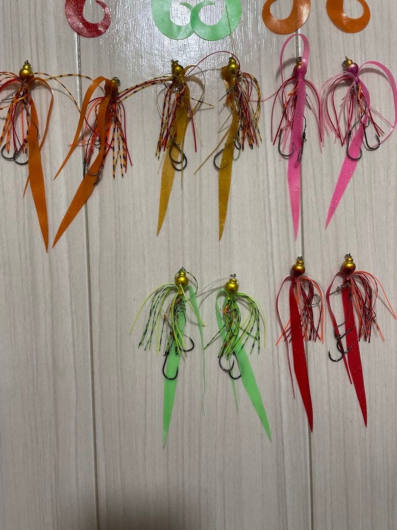 魚子ラバ21個　ケース付き