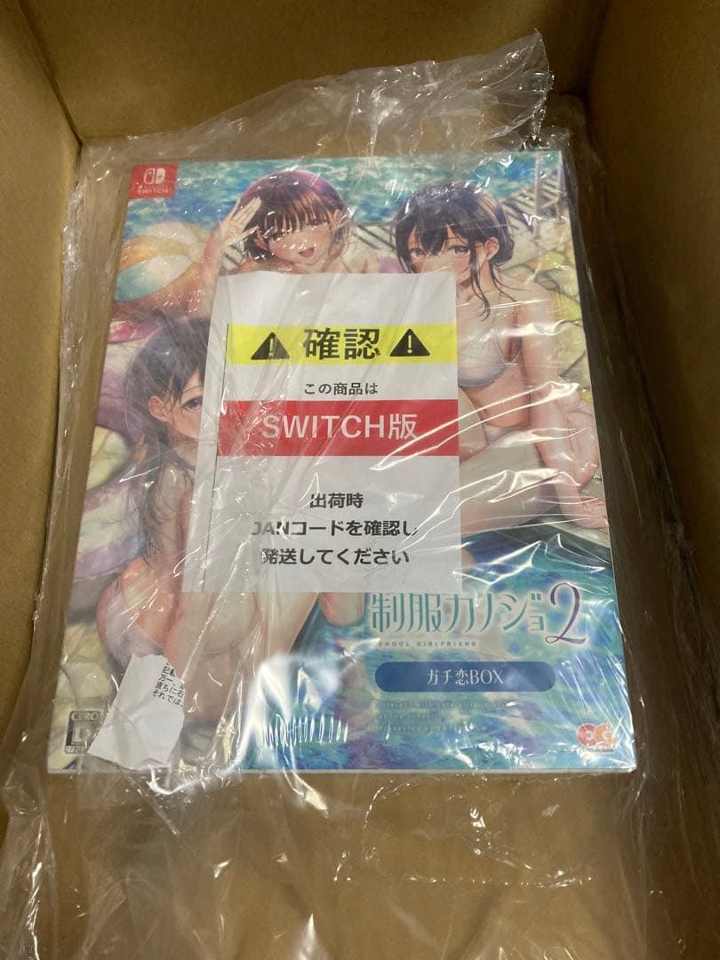 制服カノジョ2 ガチ恋BOX Switch 未開封 メロンブックス特典付き
