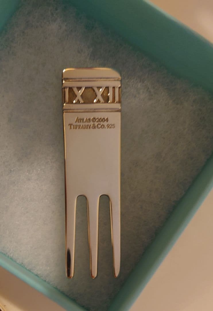 ティファニー アトラス　グリーンフォーク TIFFANY & Co　シルバー