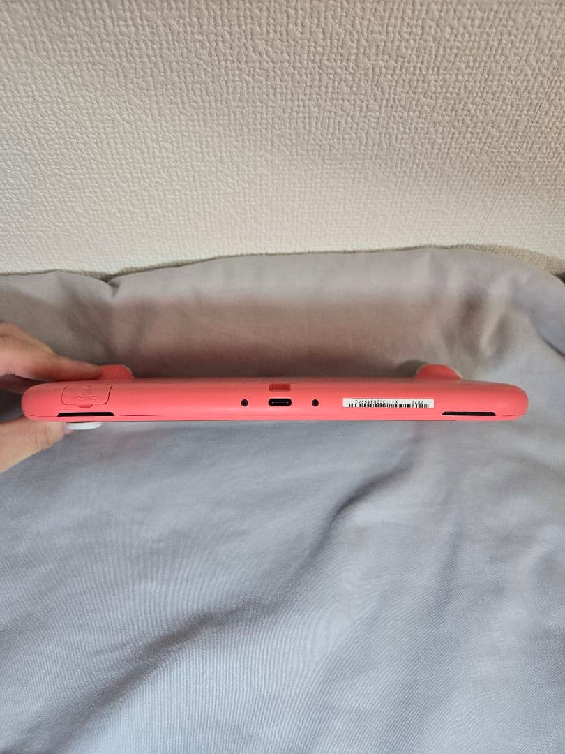 【美品】Switch Lite 本体のみ コーラルピンク