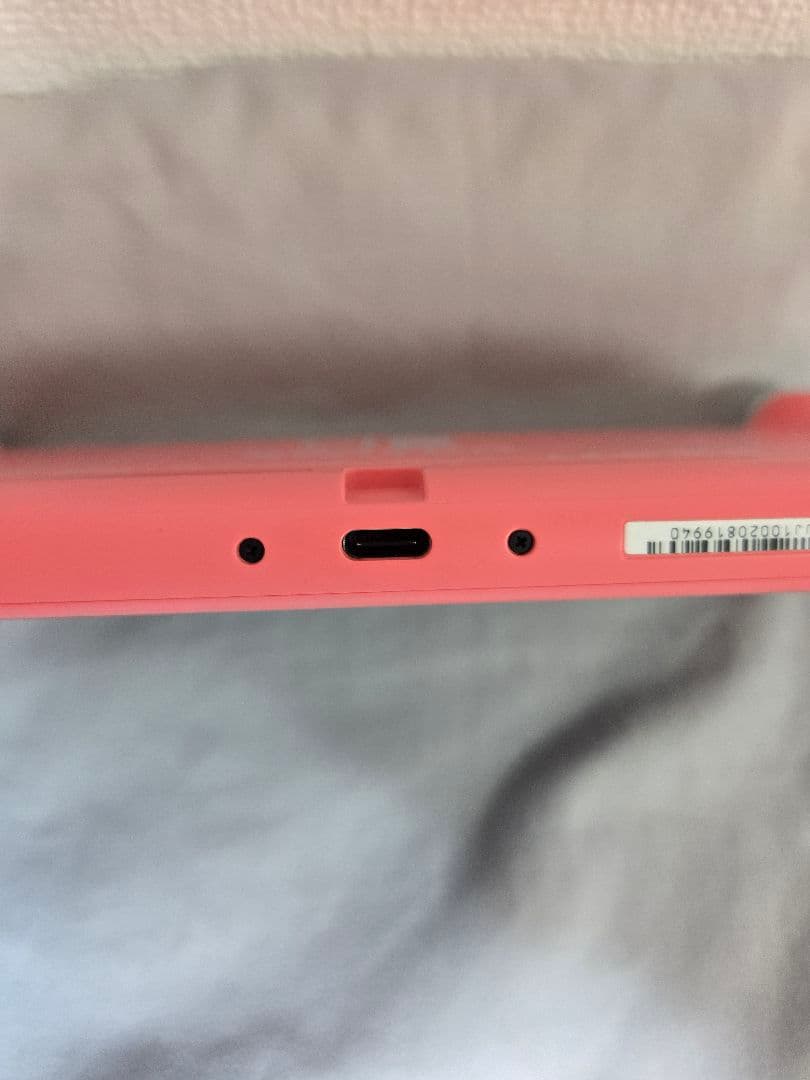 【美品】Switch Lite 本体のみ コーラルピンク