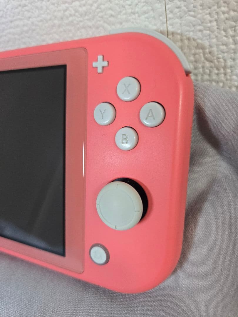【美品】Switch Lite 本体のみ コーラルピンク