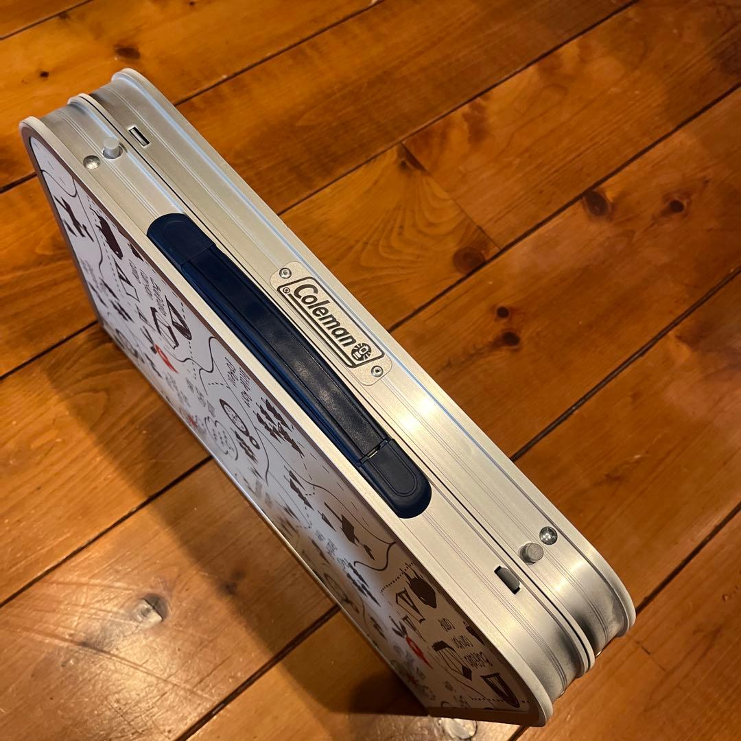 【希少柄/未使用品】Coleman ミニテーブル プラス キャンプマップ柄