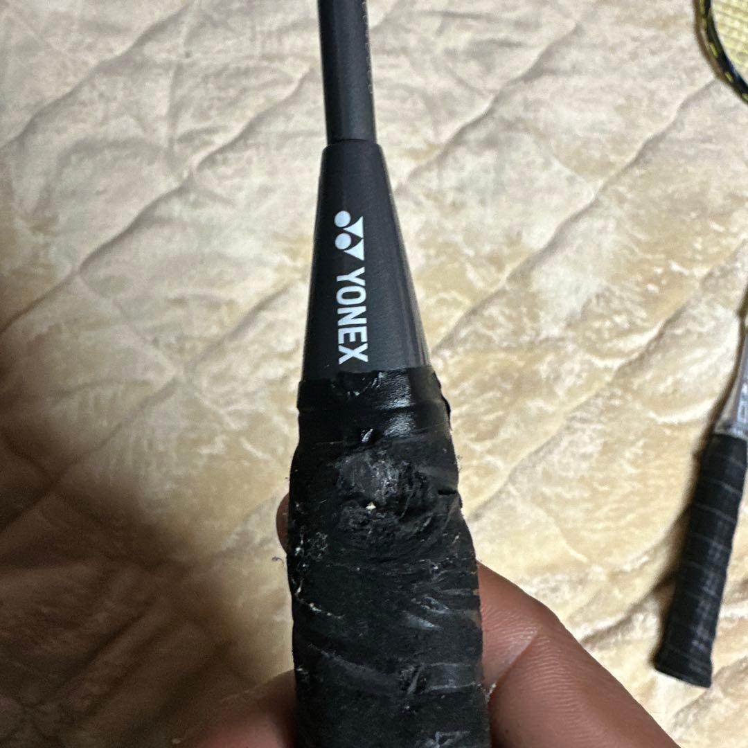 YONEX Nanoray 150と800 バドミントンラケット 2本セット