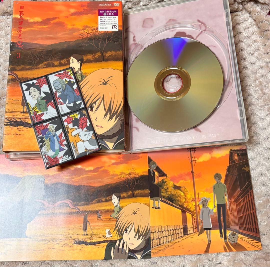 【美品】続 夏目友人帳 2期 初回生産限定版 全5巻 初回特典全て有り！