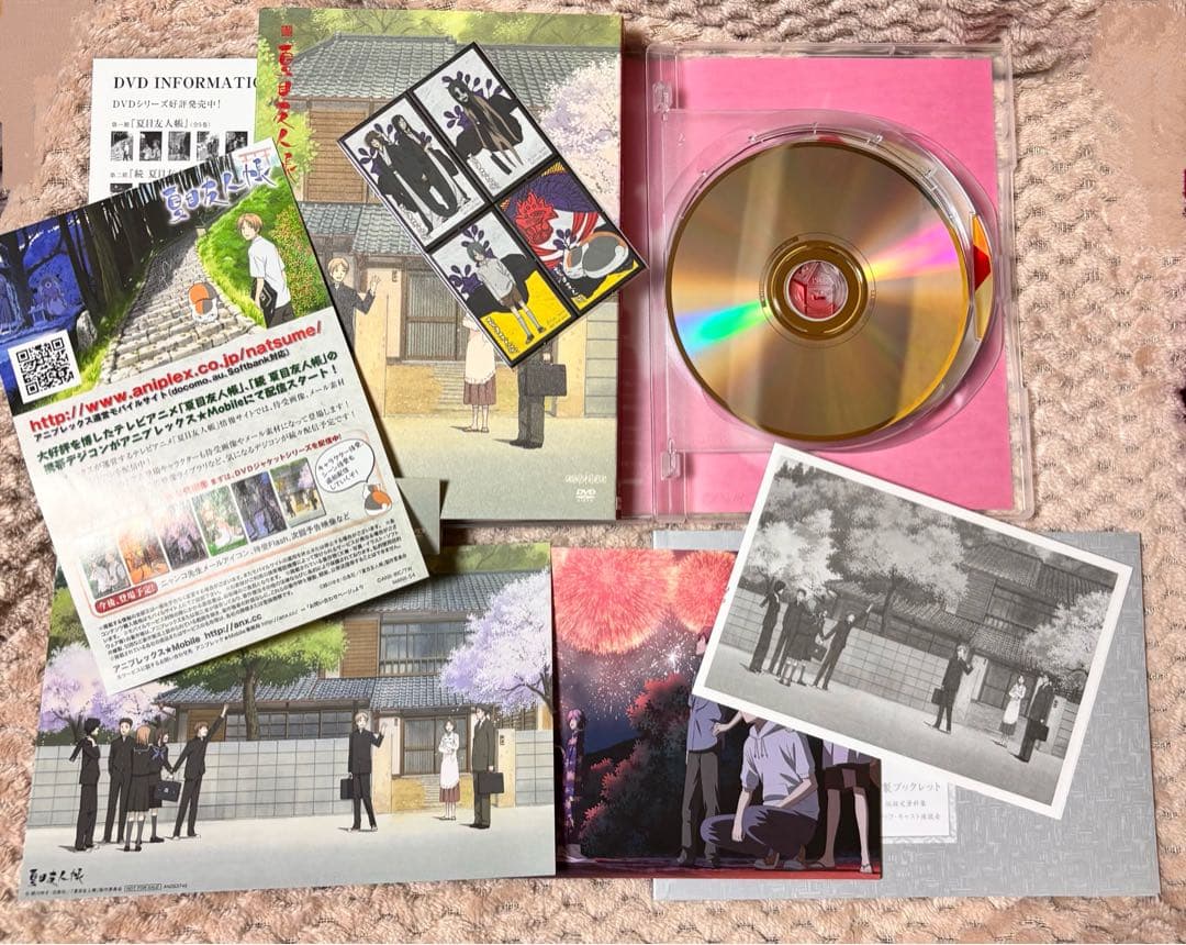 【美品】続 夏目友人帳 2期 初回生産限定版 全5巻 初回特典全て有り！