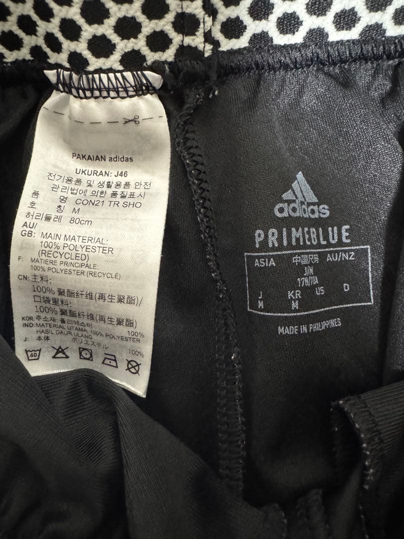 【選手支給品】東京都代表 国体 アディダス プラクティスウェア 上下セット M