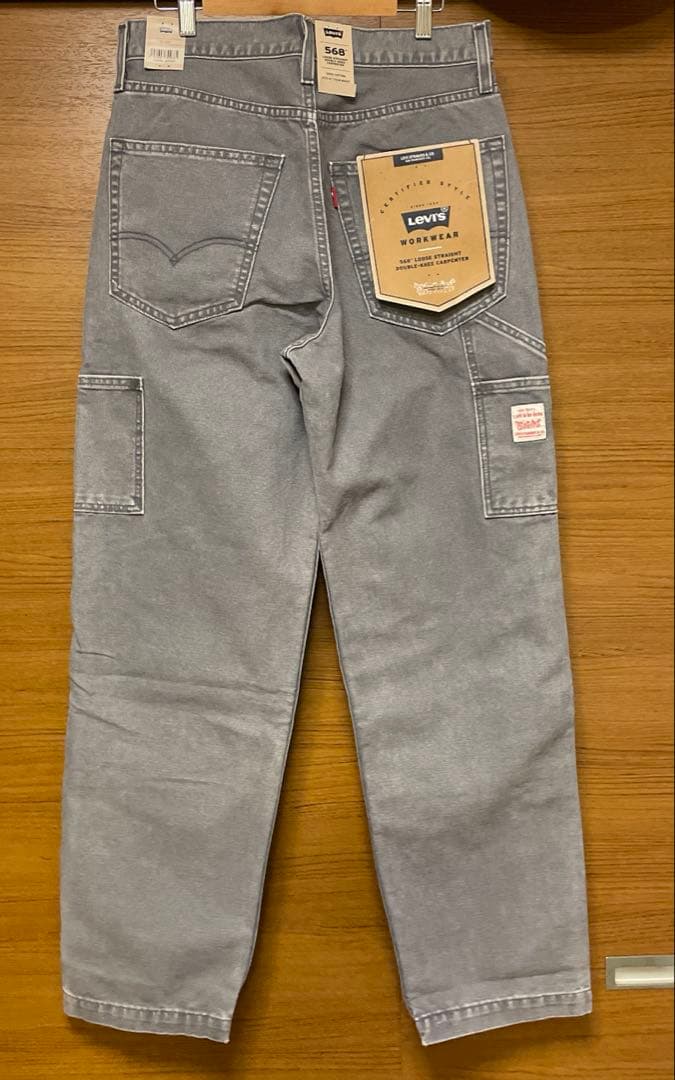 【unisex】リーバイス568™ ルーズストレート ダブルニー　W30 ①