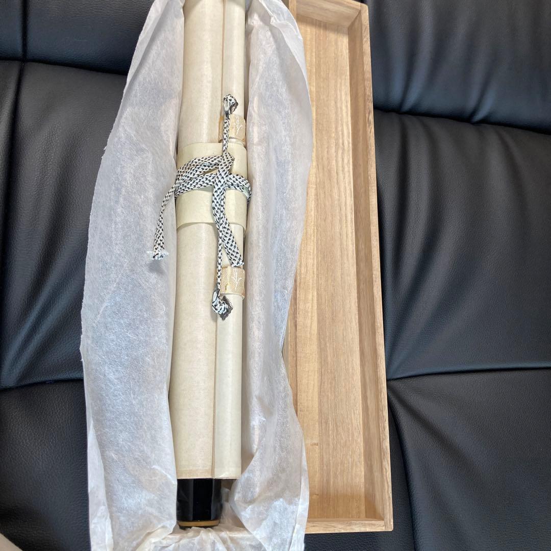 希少　狩野栄信　伊川法眼　寿老人画　長寿の神様　肉質　掛け軸　古美術　骨董品